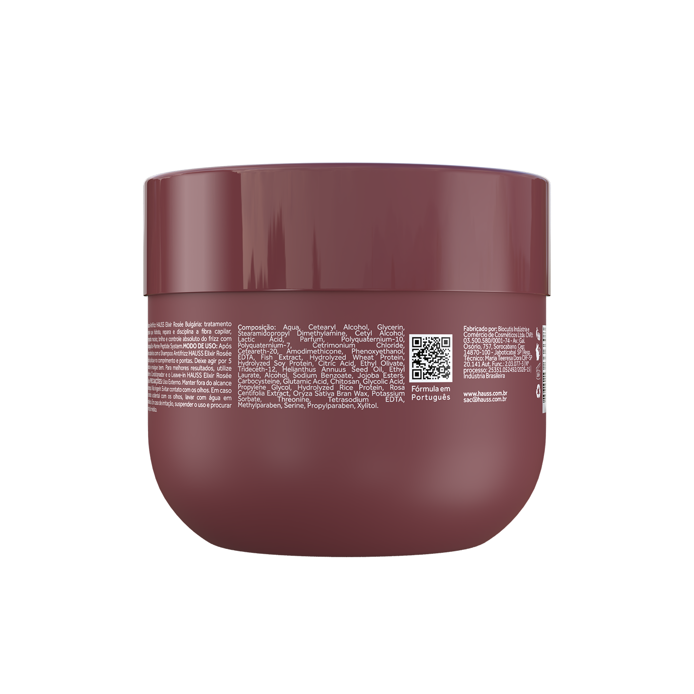 Máscara Antifrizz Reparadora 300 g